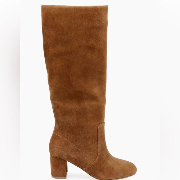 L'AGENCE Ines Suede Boots/Dust Bag size 10 MSRP $ 599.00 - Picture 5 of 11